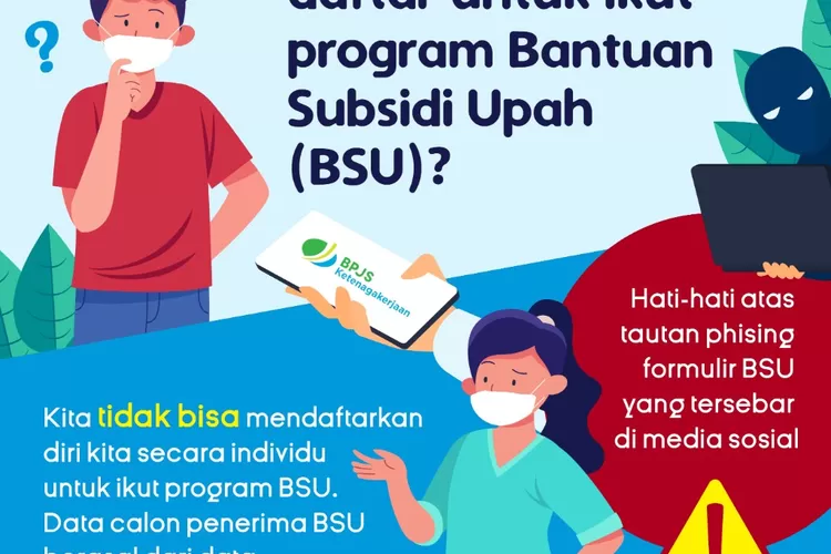 cara daftar peserta BSU (laman kemaker.go.id)