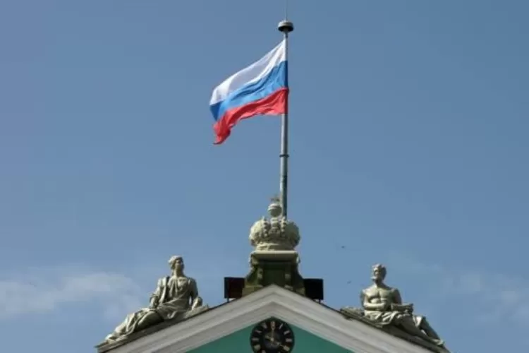 Potret bendera rusia (Pixabay)