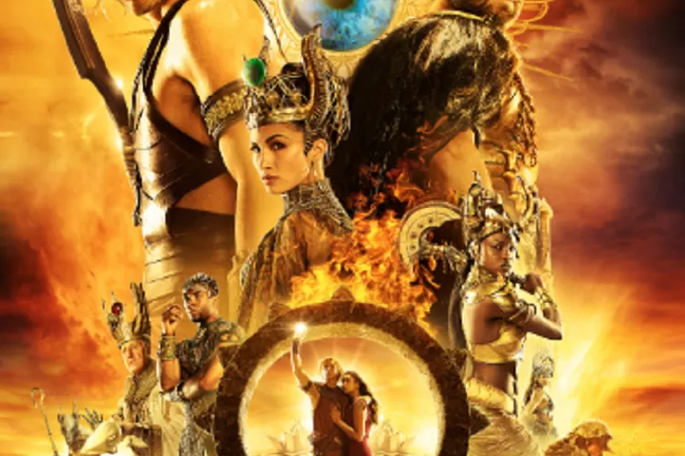 Poster Film Gods of Egypt yang ditayangkan di TRANSTV.  (Tangkapan layar IMDb)