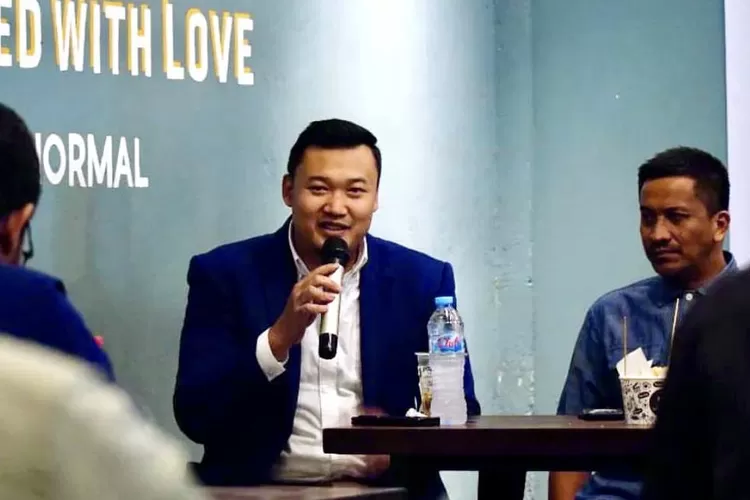 Ketua Komite Nasional Pemuda Indonesia (KNPI) Kota Bandung Edwin Khadafi  - Foto: Tangkap layar akun @edwinkhadafi.id