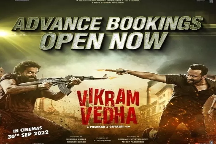 Sinopsis Film India Terbaru Vikram Vedha Tayang 30 September 2022 di Bioskop Indonesia Remake Film Tamil Genre Aksi (www.instagram.com/@vikramvedha_movie)