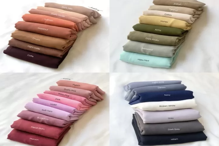10 warna hijab yang wajib dimiliki setiap wanita shoppe.com (Shoppe.com)