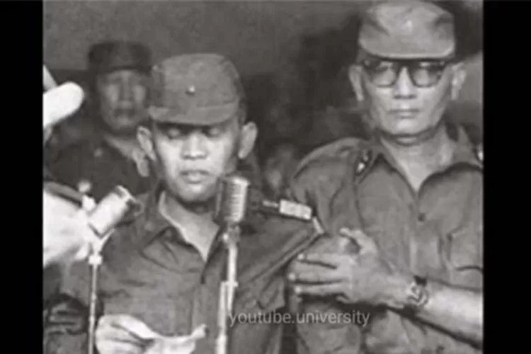 Pidato Jenderal Haris Nasution - 8 Oktober  1965  Lepas 7 Perwira  Korban Pembantaian PKI (Istimewa)