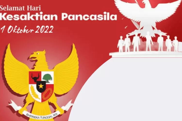 Link Twibbon pilihan untuk memperingati Hari Kesaktian Pancasila pada 1 Oktober 2022 mendatang. (Twibbon Iman Sule)
