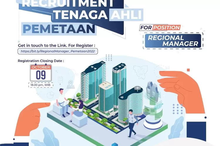 Info loker Jakarta bulan Oktober 2022, dibutuhkan tenaga ahli pemetaan Bapenda DKI Jakarta. (Instagram @spdbapendajakarta)