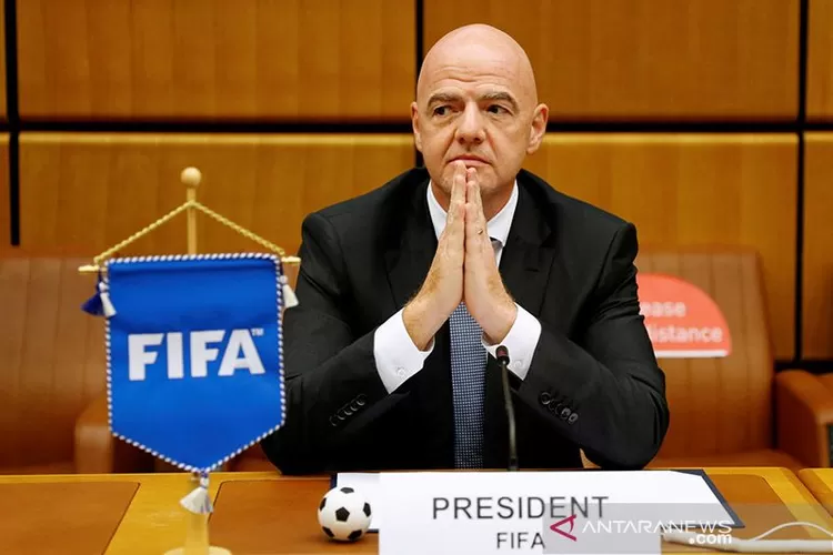 Presiden FIFA Gianni Infantino.