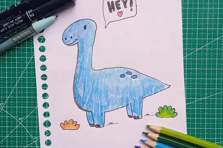 Lirik lagu 'Dino Song' oleh Mr Popolo 'Badannya besar, Tangannya Kecil' tengah viral di TikTok. (Instagram @relusya_)