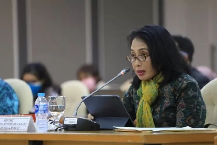 Menteri PPPA Bintang Puspayoga (Gorajuara.com/Dok. depok.pikiran-rakyat.com)