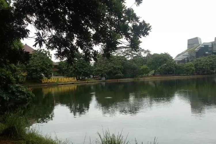 Danau Kenanga UI, lokasi tewasnya Akseyna Ahad Dori (Foto: Istimewa)