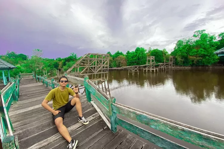 Danau Tahai, destinasi wisata alam di Kota Palangkaraya Kalimantan Tengah. (Instagram @nicopurnomoo)