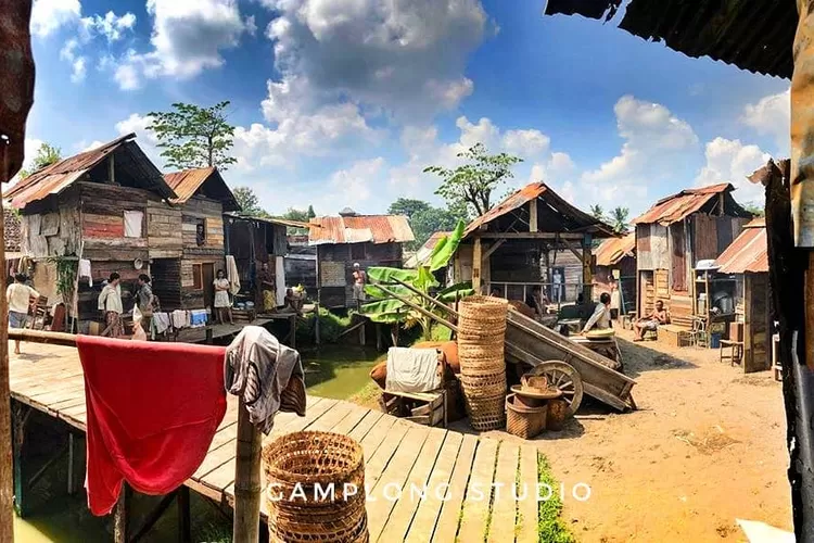 Lokasi syuting film yang disutradarai Hanung Bramantyo Mini Hollywood Studio Alam Glampong Yogyakarta. (Instagram @glampong_studio)