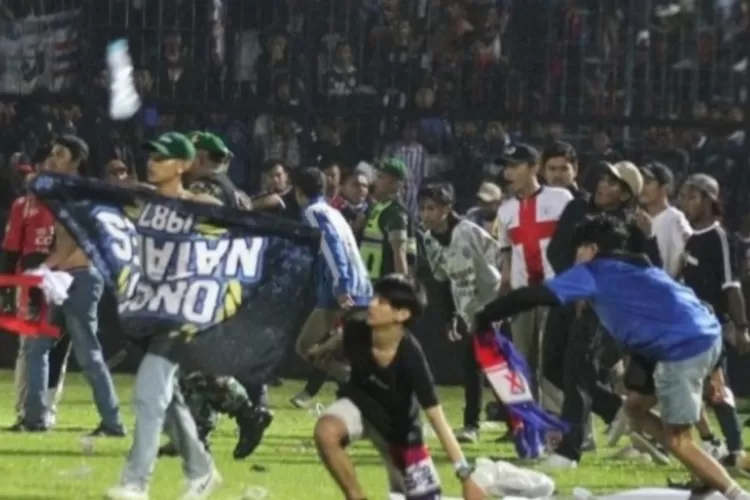 Kerusuhan di Stadion Kanjuruhan Malang (Istimewa)