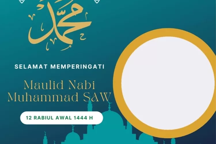 15 link twibbon terbaru peringatan Maulid Nabi Muhammad SAW 2022, penuh ucapan selamat menyentuh hati (twibbonize.com)