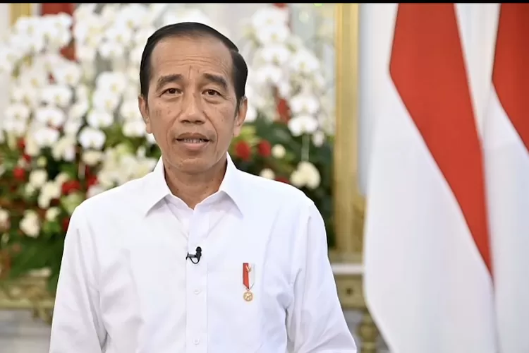 Presiden Jokowi saat memberikan keterangan terkait komunikasi dengan FIFA (Instagram/@jokowi)