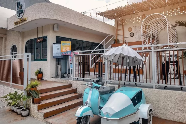 Spot instagramable Temu Kamu Coffee and Eatery, sebuah cafe yang ada di Bekasi ( Instagram @bekasi_spot)