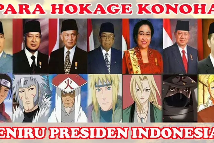 Presiden Indonesia Versi Anime