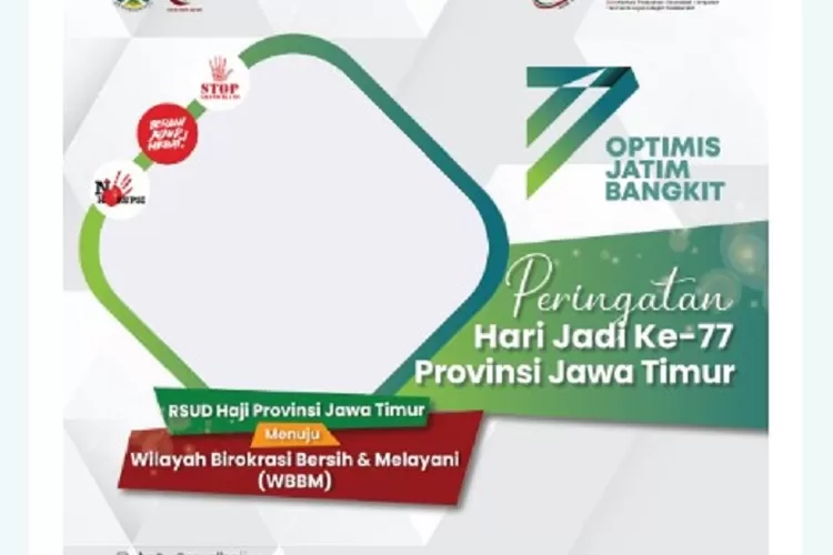 Terbaru Link Twibbon Hari Jadi Atau Hut Provinsi Jawa Timur Ke