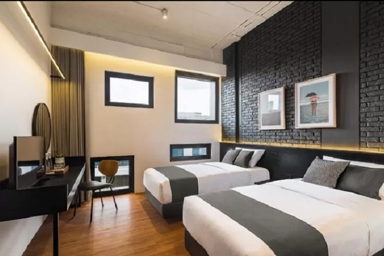 Qub Rooms, Hotel Mungil Estetik di Semarang yang Gak bikin Bangkrut! (Akun Instagram @qub.rooms)