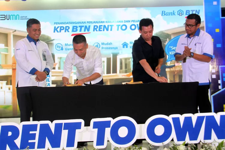 Penandatanganan Kesepakatan Rent to Own BTN. (Dokumen BTN.)