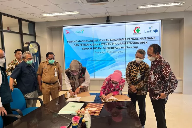 Penandatanganan Mou bank bjb. (Dokumen bank bjb.)