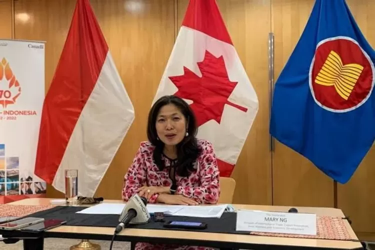 Mary NG Mentri Perdagangan Internasional Kanada yang mengaku senang miliki kerjasama dengan Indonesia  (Kementrian Perdagangan Indonesia )