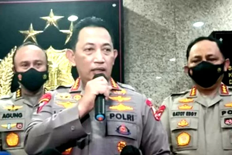 Kapolri Jenderal Pol Listyo Sigit Prabowo  (istimewa )