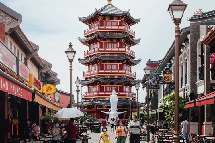 Pantjoran Chinatown PIK Wisata Pecinan Jakarta ala Beijing (Instagram @manualjakarta)
