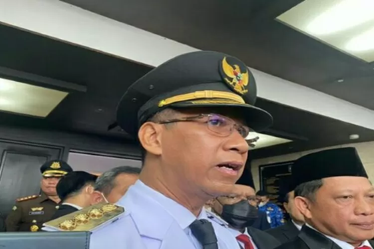 Penjabat Gubernur DKI Jakarta Heru Budi Hartono setelah dilantik Mendagri Tito Karnavian