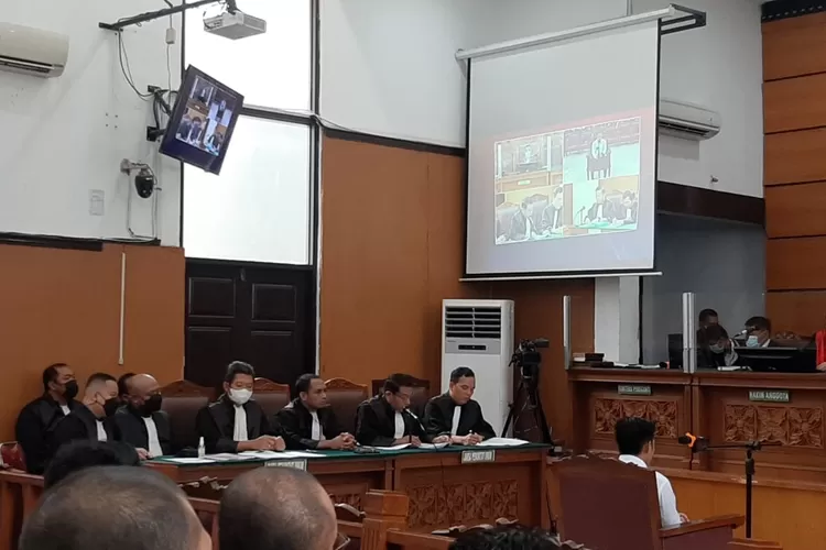 persidangan kasus pembunuhan berencana Brigadir J di PN Jakarta Selatan