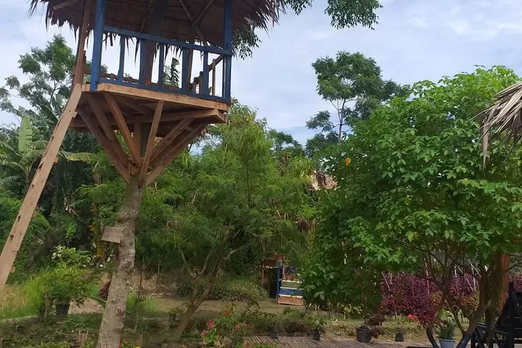 Salah satu spot paling keren di destinasi wisata Taman Sedulur Dirgantara Deli Serdang  (Instagram @tamansedulur)