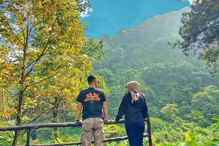 Potret pemandangan dari destinasi wisata Gunung Puntang di Bandung (Instagram @gunungpuntang_id)