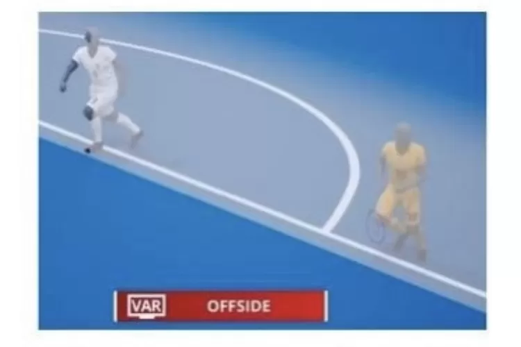 Teknologi sistem offside otomatis untuk gelaran Piala Dunia 2022 Qatar (Tangkapan layar Youtube Sky Sports News)
