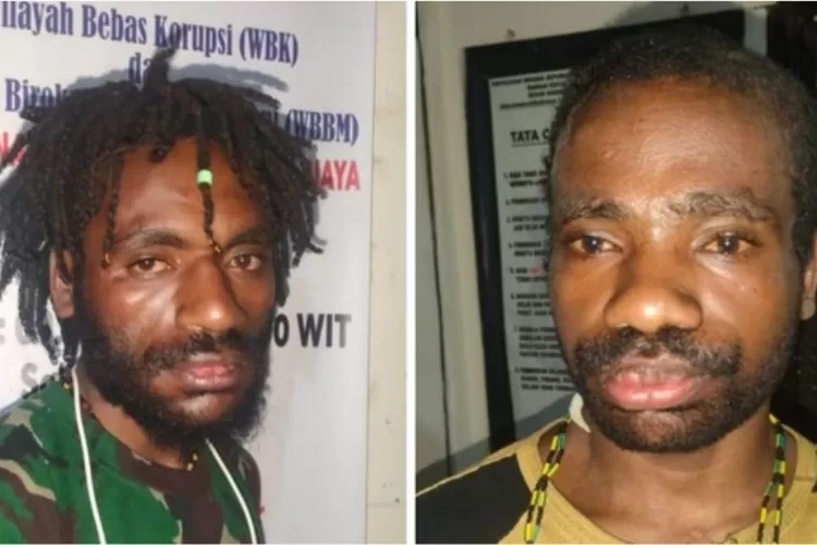2 Anggota KKB Ditangkap Warga Nabire Diduga Mencuri. Kini Diamankan di Mapolres  Setempat (Istimewa)