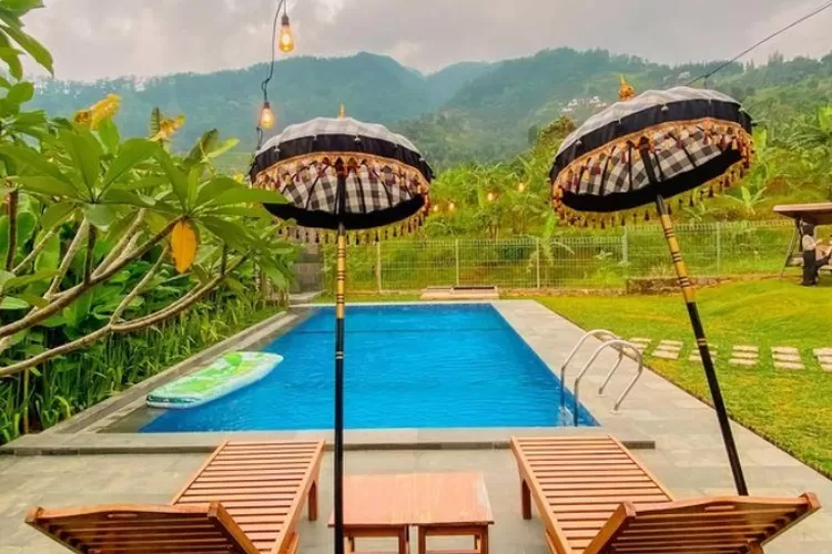Villa Fossil, salah satu rekomendasi Villa terbaik dengan harga murah di Puncak Bogor (instagram/ @villa.fossil )