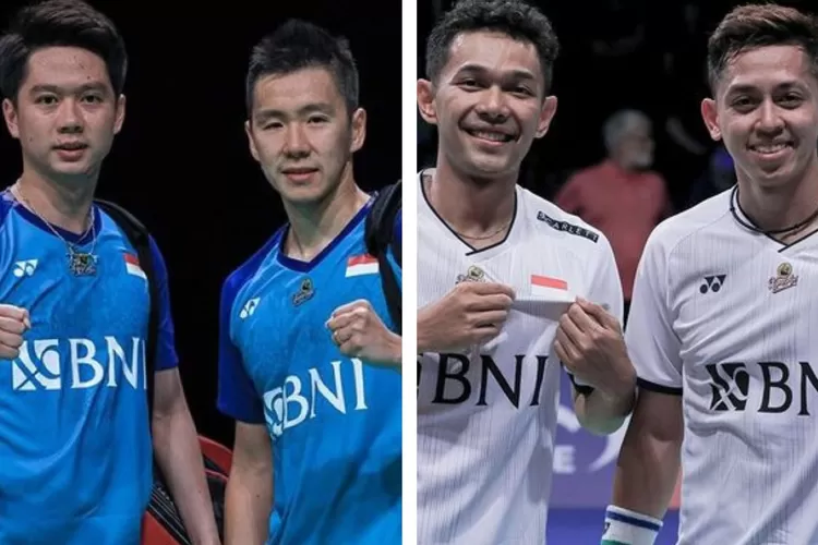 Jadwal Pertandingan Final Denmark Open 2022, Kevin Sanjaya/Marcus Gideon vs Fajar Alfian/ Rian Ardianto (kolase Instagram/badminton.ina)