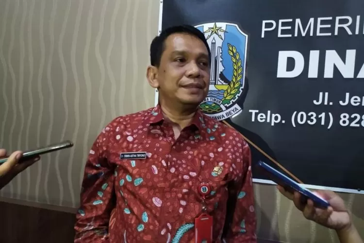 Kepala Dinas Kesehatan Jatim, dr Erwin Astha Triyono, Sp.PD.   (FOTO ANTARA/Willy Irawan)