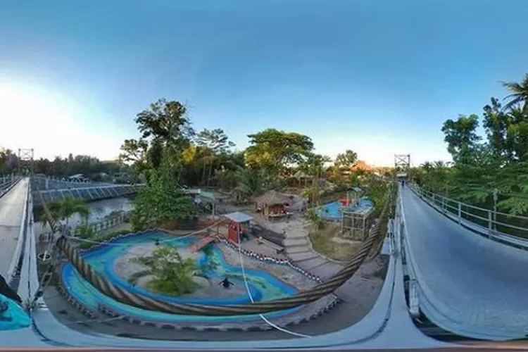 Taman Puspa Gading , wisata gratis yang keren di daerah Bantul, Yogyakarta (instagram @ tamanpuspagading)