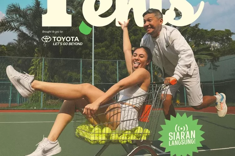 Wulan Guritno dan Gading Marten turut serta dalam Tiba Tiba Tenis (Instagram @vindes.ig)