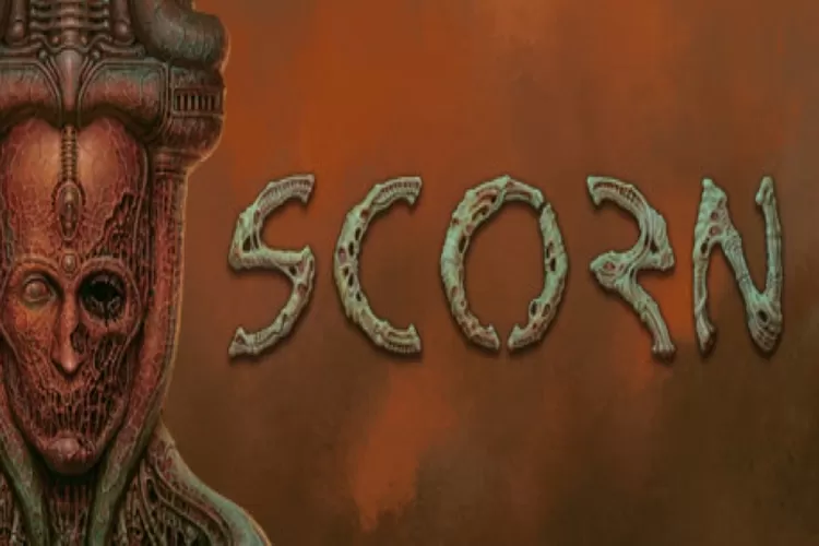 Potret atmosfer yang absurd dan mencekam dalam game survival horor &lsquo;Scorn&rsquo; yang dinanti para gamers (store.steampowered)