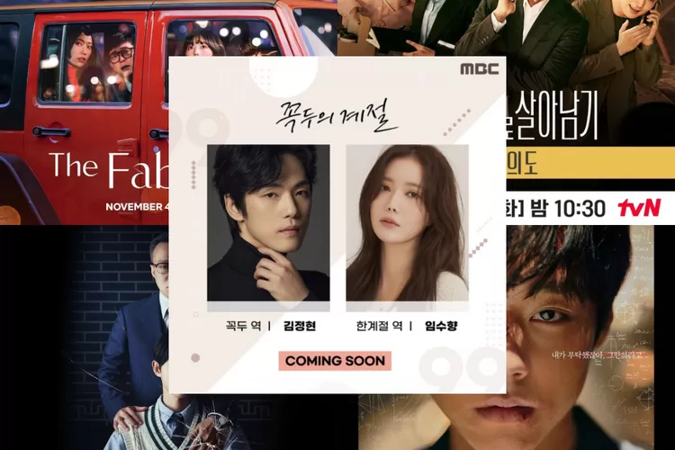 5 Top Drama Korea baru tayang November 2022. (Kolase Instagram)