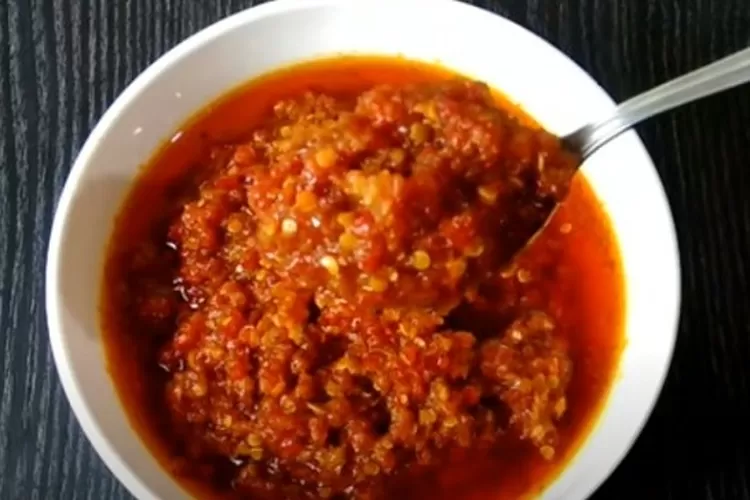 Ilustrasi sambal bajak./ (Youtube Resep Cak Azis)