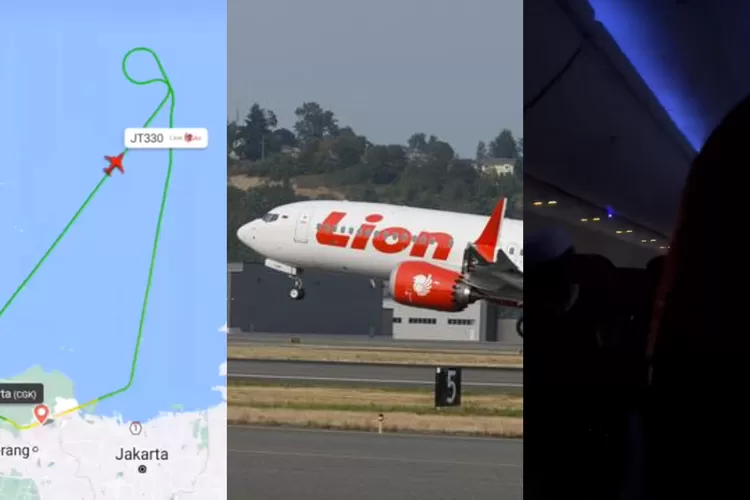 Pesawat Lion Air Terbakar Di Udara, Tujuan Palembang Putar Balik Ke ...