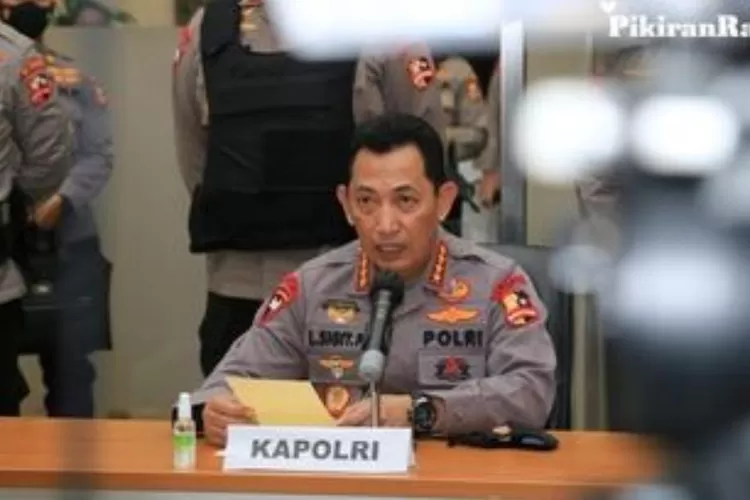 Gambar Kapolri Jenderal Listyo Sigit Prabowo. (Sumber foto/pikiran rakyat.com)