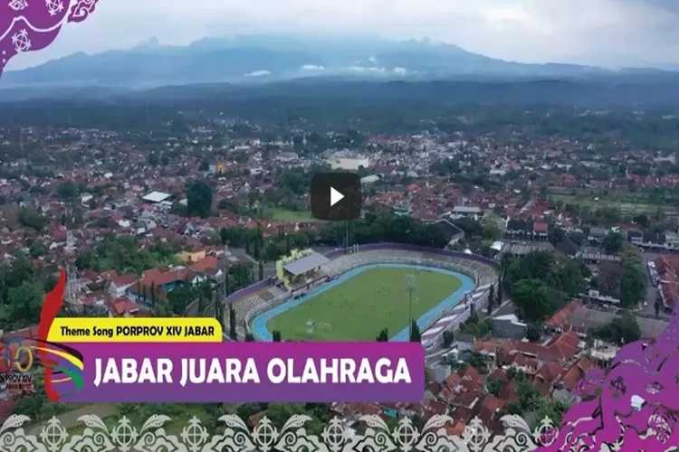 Official Theme Song PORPROV XIV Jawa Barat 2022 by MASTERPLAN (Tangkapan Layar YouTube/ DISKOMINFO CIAMIS)