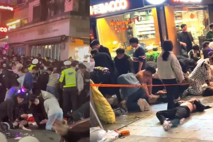 Tragedi Pesta Halloween di Itaewon, Korea Selatan (photo: Allkpop)