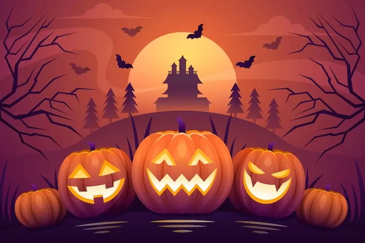 Ilustrasi. Bolehkah umat Islam merayakan Halloween  (freepik )