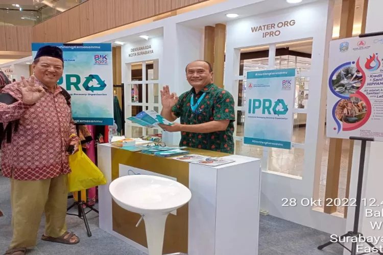 Indonesia Packaging Recovery Organization (IPRO) ambil  bagian dalam Jatim Inclusion Festival (Jifest) 2022  di Grand Atrium Pakuwon Mall, Surabaya. (istimewa )