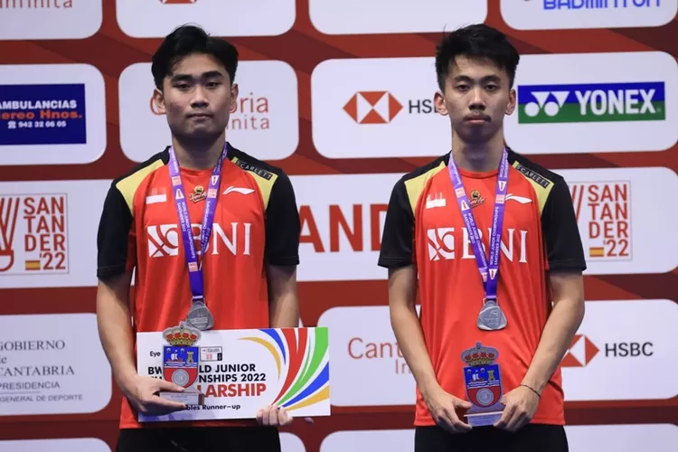 Putra/Patra hanya mampu meraih medali perak Kejuaraan Dunia Junior 2022.