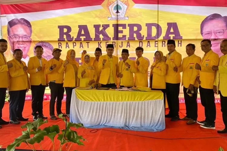 Rakerda Rapimda DPD Golkar Karanganyar Putuskan Ilyas Akbar Almadani ...