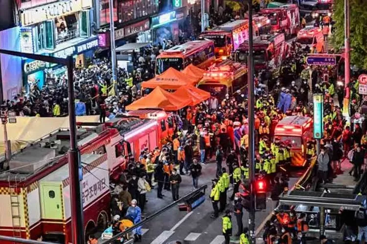 Ini Dia penyebab utama terjadinya tragedi di Itaewon. Foto/Instagram (Foto/Instagram)